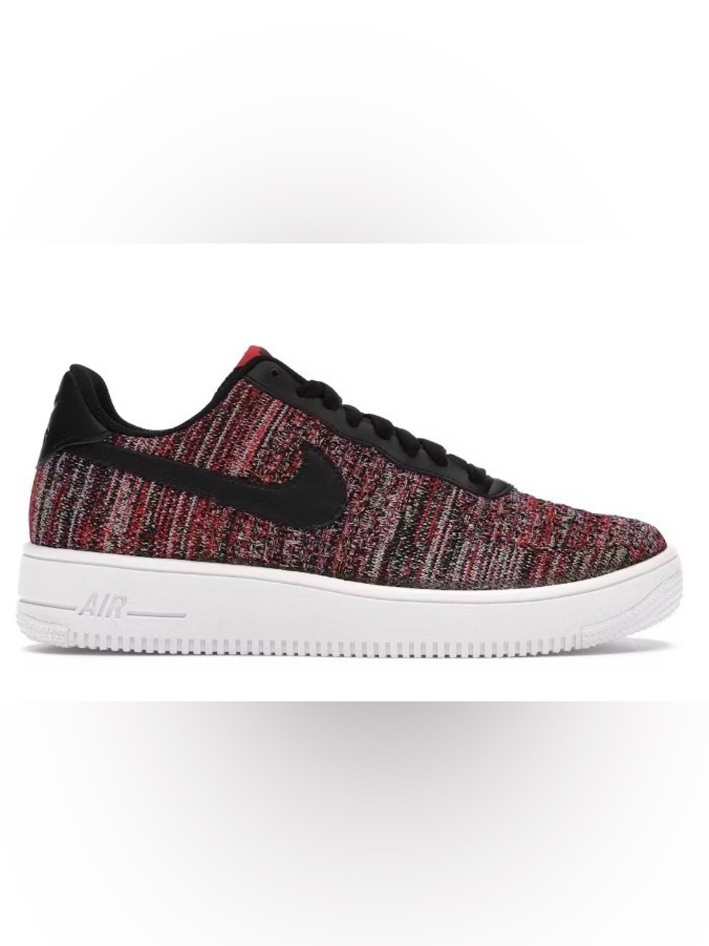 Nike AF1 Flyknit 2.0 “University Red Black” Women’s 12/10.5 Men’s New w/ OG Box